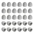 Nut Protection Cap 30pcs M3x6x9mm Plastic Hexagonal Screw Dome Acorn Hex Head Bolt Covers Waterproof Decorative Caps Grey 