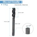 Spiral Flute Thread Taps M8 X 1 H2 Metric Machine Threading Tap Bit Nitrided Coated Screw Tapping Repair Tool M2 High-speed