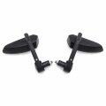 Hongk- Mirrors Black Compatible With Suzuki Kawasaki Harley Any 7 8 Or 1 Diameter Handles B01c0swy08