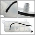 Ch3014175 Factory Style Car Coolant Overflow Reservoir Tank With Cap For Ram 1500 0l Diesel 6l Hybrid 3 Flex 6 2l 19-24 White 