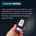 3 Button Replacement Key Fob Case For Audi A1 A3 A4 A5 A6 A7 A8 Q5 Q7 R8 S5 S7 Rsless Entry Remote Key Shell With Blade No Chip