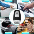3 Button Replacement Key Fob Case For Audi A1 A3 A4 A5 A6 A7 A8 Q5 Q7 R8 S5 S7 Rsless Entry Remote Key Shell With Blade No Chip