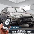 3 Button Replacement Key Fob Case For Audi A1 A3 A4 A5 A6 A7 A8 Q5 Q7 R8 S5 S7 Rsless Entry Remote Key Shell With Blade No Chip