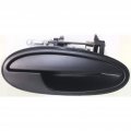 Buick Park Avenue Exterior Door Handle Front Passenger Side Smooth Black 1997-2005 Trim Base Ultra Gm1311171 25705674 