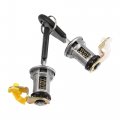 X Autohaux 1pair Left Right Door Lock Set With Key 80600-01g25 80601-01g25 For Nissan Pickup 1984-1998 Driver Passenger Side