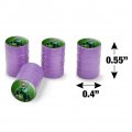 Green Lantern Character Tire Rim Wheel Aluminum Valve Stem Caps