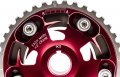 Vms Racing Adjustable Fang Cam Gear In Red Anodized Machined Cnc Billet Aluminum Compatible With Honda Civic D15 6 1 5l 1 6l