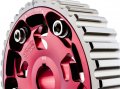 Vms Racing Adjustable Fang Cam Gear In Red Anodized Machined Cnc Billet Aluminum Compatible With Honda Civic D15 6 1 5l 1 6l