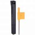 Uxcell Indexable Cnc Lathe Turning Tool Holder 95a Sclcr0808f06 5 16 Shank 40cr Steel Carbide For Grooving Threading
