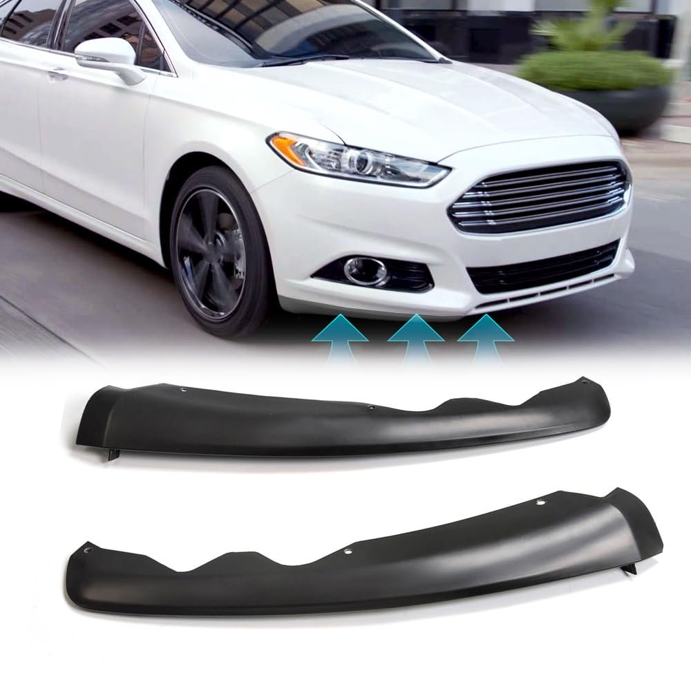 Air Dam Deflector For 2013 2014 2015 2016 Ford Fusion 4 Door Front Bumper Lower Valance Panel Right Side And Left Replace