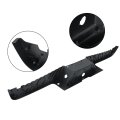 Rear Bumper Step Pad Replacement For F250 F350 F450 2008 2016 With Park Assist Sensor Holes Black Plastic Dc3z17b807da