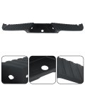 Rear Bumper Step Pad Replacement For F250 F350 F450 2008 2016 With Park Assist Sensor Holes Black Plastic Dc3z17b807da
