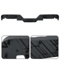 Rear Bumper Step Pad Replacement For F250 F350 F450 2008 2016 With Park Assist Sensor Holes Black Plastic Dc3z17b807da