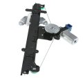 Front Right Passenger Side Power Window Regulator With Motor 2 Pins For 2013-2019 Nissan Sentra Sedan 