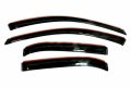 Auto Ventshade Avs In-channel Ventvisor Rain Guards Fits 2017 2022 Nissan Rogue Sport Smoke 4 Pcs 194782 