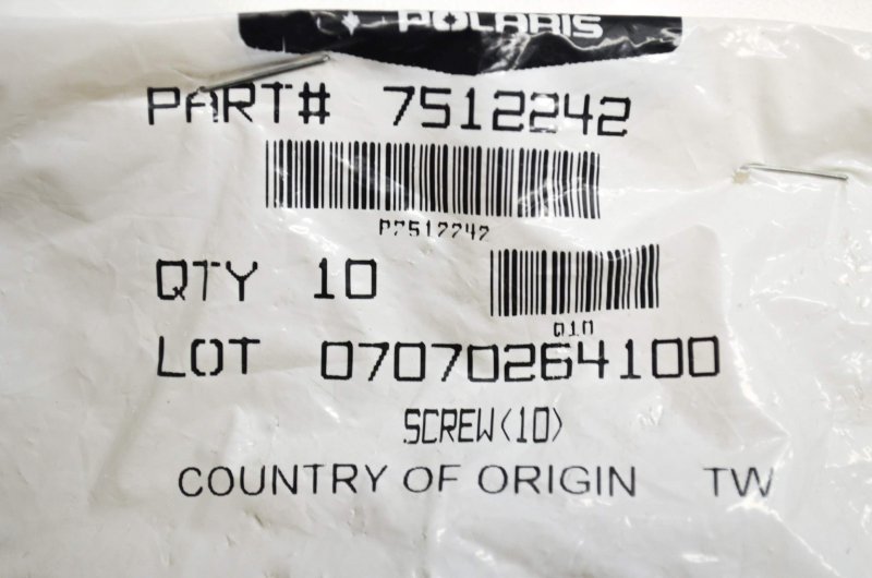 Screw Genuine Polaris Atv Snowmobile Part Gp