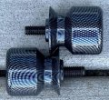 Carbon Swingarm Spools Sliders For Kawasaki Ninja Zx6 Zx6r 2013-2024 Zx10 Zx10r 2011-2024a