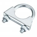 Uxcell Muffler U-bolt Clamps For 32mm 1-1 4 Diameter Exhaust Tail Pipe 1pcs U Clamp Saddle Type