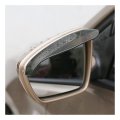 2pcs Car Rear View Mirror Rain Eyebrowsproof Auto Side Guard Waterproof Pvc Vehicle Rearview Rain Visor Smoke Cover Accessories 