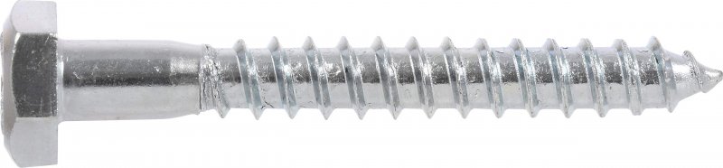 Zinc Steel Hex Head Lag Screws For Wood And Masonry 5 16 In X 3 Coarse Thread 100 Piece Set