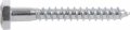 Zinc Steel Hex Head Lag Screws For Wood And Masonry 5 16 In X 3 Coarse Thread 100 Piece Set