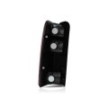 Passenger Side Tail Light Assembly For Dodge Nitro 2007 2008 2009 2010 2011 Clear And Red Lens Chrome Housing Replacement 