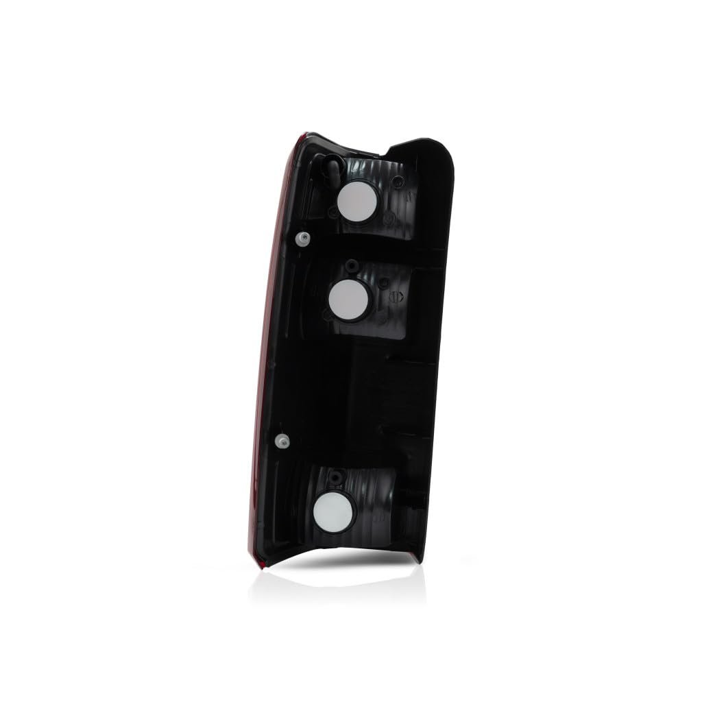 Passenger Side Tail Light Assembly For Dodge Nitro 2007 2008 2009 2010 2011 Clear And Red Lens Chrome Housing Replacement