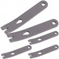 Hemobllo 15 Pcs Crowbar Crow Bar Metal Pry Nail Puller Real Money Small Pocket Automotive Tools For Mechanics Stainless Steel