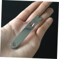 Hemobllo 15 Pcs Crowbar Crow Bar Metal Pry Nail Puller Real Money Small Pocket Automotive Tools For Mechanics Stainless Steel