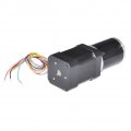 Bemonoc Dc Planetary Gear Motor 24v Brushless 110 Rpm High Torque 3 Phase Reduction Ration 1 56