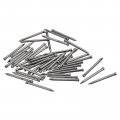 Uxcell Finishing Nails 50pcs 28mm 1-1 8 Inch Hand-drive Hardware Carbon Steel Nail Lost Head