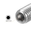 Ball Point Set Screws M8 X 12mm 304 Stainless Steel Metric Spring Hex Socket Screw 20pcs