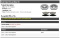 Front Ceramic Brake Pads And Rotor Kit Compatible With 2011-2019 Ford Explorer Base