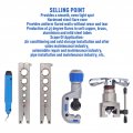 Flaring Tool Eccentric Easy Portability 45 Degree Flare Highly Rigid For Maintenance Industry Air Conditioning