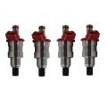 4pcs Fuel Injector Replacement For Mazda B2600 Mpv 6l G609-13-250 A46-00 Fits B-serie 2 6 12v 1990 To 1999 
