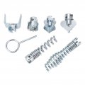 Drain Line Cleaner Tool 0 63 Inch Chuck Cutter Head Set Manganese Steel Easy Installation Dredging Machine Parts With Spring