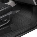 Tlaps 7422438559531 For 2019-2023 Ford Ranger Super Crew Crew Cab Black 3d Molded Tpe Rubber All Weather Floor Mats Liner 5 