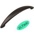 Cosmas 6003-128orb Oil Rubbed Bronze Modern Cabinet Hardware Handle Pull 5 Inch 128mm Hole Centers 20 Pack 