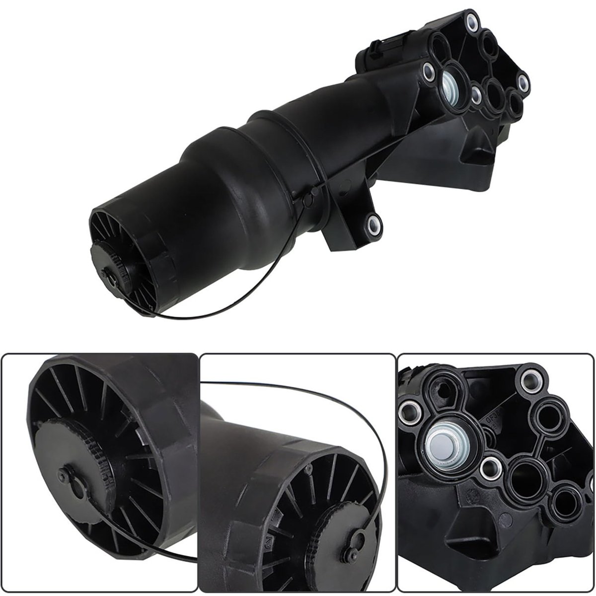 Oil Filter Adapter Housing Replacement For Beetle Passat Tt 2 5l 2005-2014 07k115397b