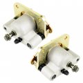 Caltric Rear Left And Right Brake Caliper With Pads Compatible Polaris Rzr S 800 Efi 2009 2010 2011 2012 2013 2014