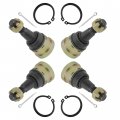 Caltric 4 Front Lower And Upper Ball Joint Compatible With Polaris Sportsman 570 2016 2017-2020 Only Sp