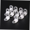 Veemoon 16pcs Stainless Steel Corner Connector Link Code Angle Furniture Lengthen