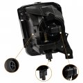 Kuafu Fog Light Lamp Compatible With 2013-2018 Dodge Ram 1500 Classic Replacement For 68104821af 68104820af W Halogen Bulbs