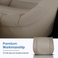 A-premium Seat Cover Compatible With Dodge Ram 1500 2500 3500 4500 2009-2012 Front Driver Side Light Pebble Tan