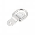 X Autohaux 24pcs D Shape Ring Tie Down Anchors 1 4 Diameter Lashing For Truck Boat Rv Atv Suv Vehicle Cars Silver Tone