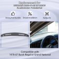 Ecotric Upper Dash Panel Compatible With Buick Regal Grand National 1978-1987 Replacement For 25520629 80230-01-25 Bp12358s