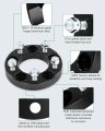 Aintier 2x 1 Inch 5x4 To 5 Wheel Spacers With Thread Pitch 12x1 25 Bore Size 82 5mm Compatible 2005-2014 For Impreza 2014-2023