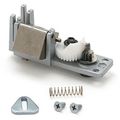 Satin Aluminum Back Plate Sub Assembly For Right Hand Reverse Bevel Jackson 1095 Series Crossbar Rim Panic Exit Device 