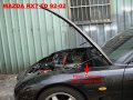 Autobahn88 Hood Lift Support Kit Compatible With 2008-2011 Ford Focus Matt Black
