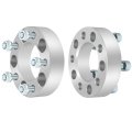 2x 5x4 1 Inch Wheel Spacers Adapters 5 Lug With 12x1 5 Studs 87 1mm Fits For Impala S10 Blazer S15 Jimmy 